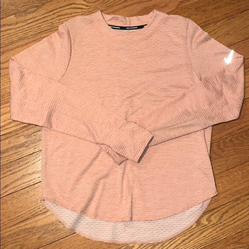 . Nike Dri-FIT Pink Sweater